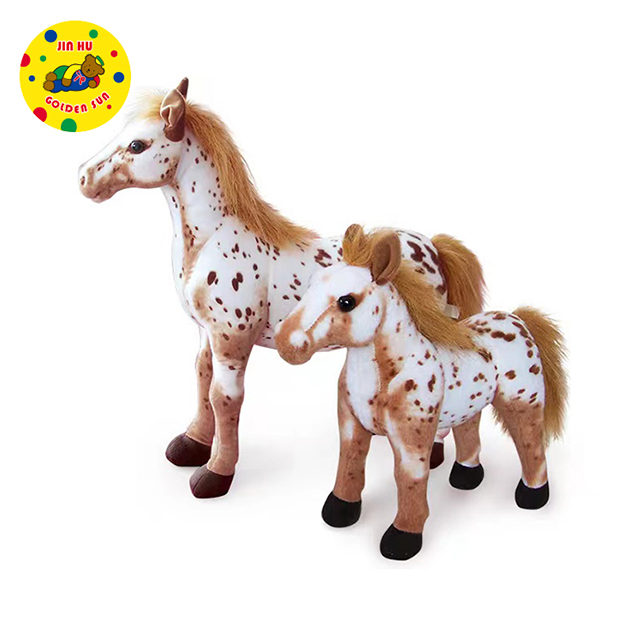Custom wholesale realistic horse plush toys zoo animal toys Buy Custom wholesale realistic
